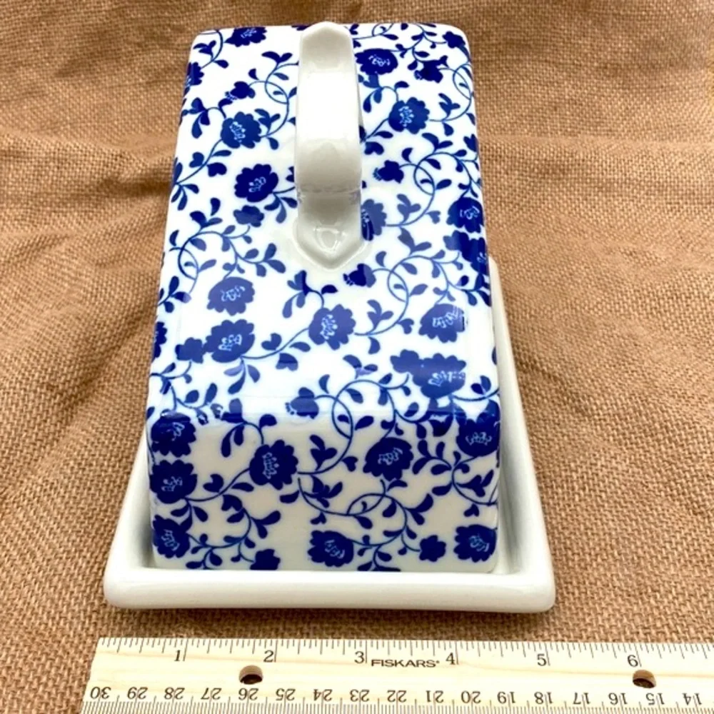Vintage Haxby Chintz Covered Cheese Dish